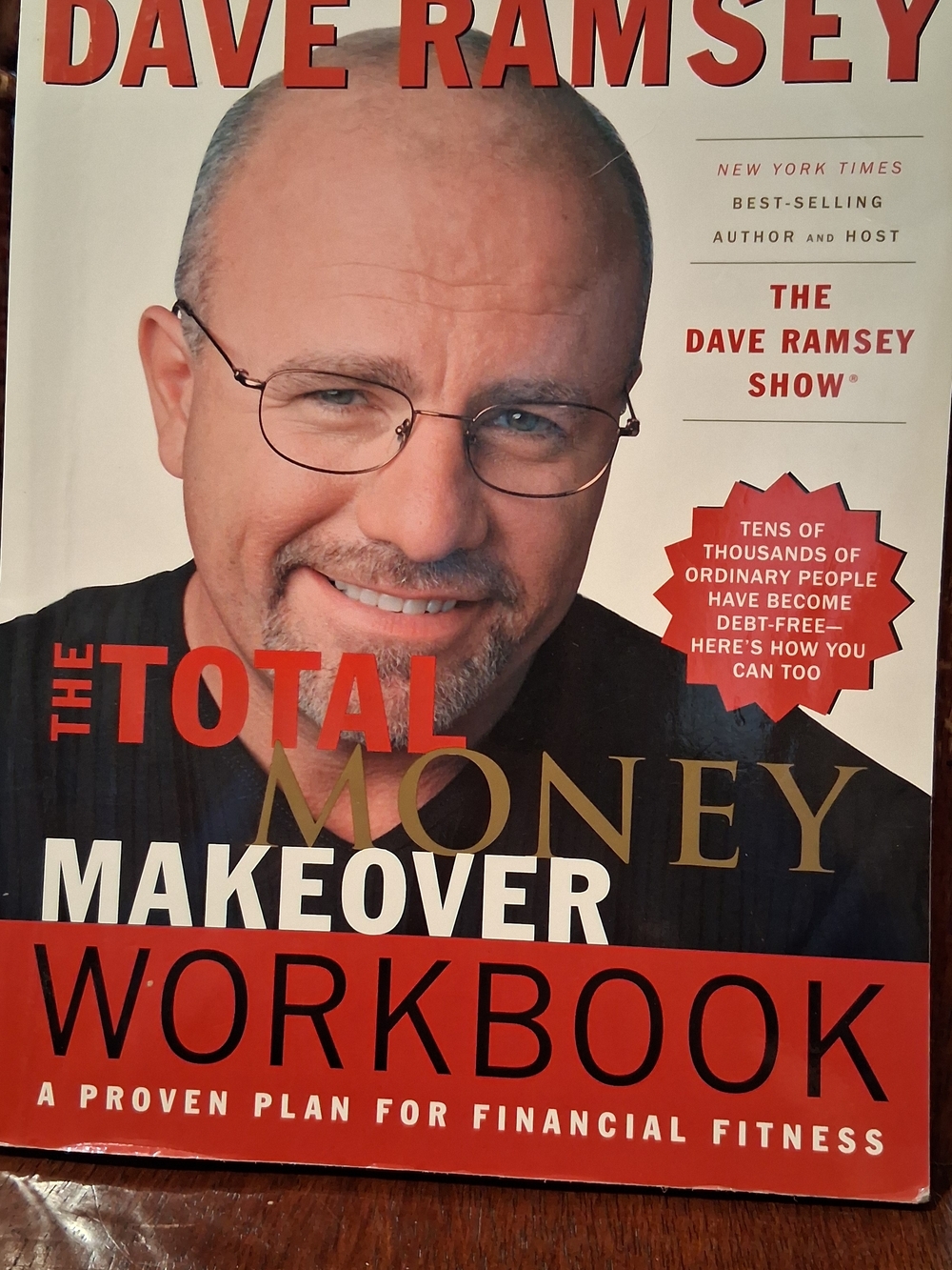Dave Ramsey The Total Money Makeover Workbook - Red, White, Black